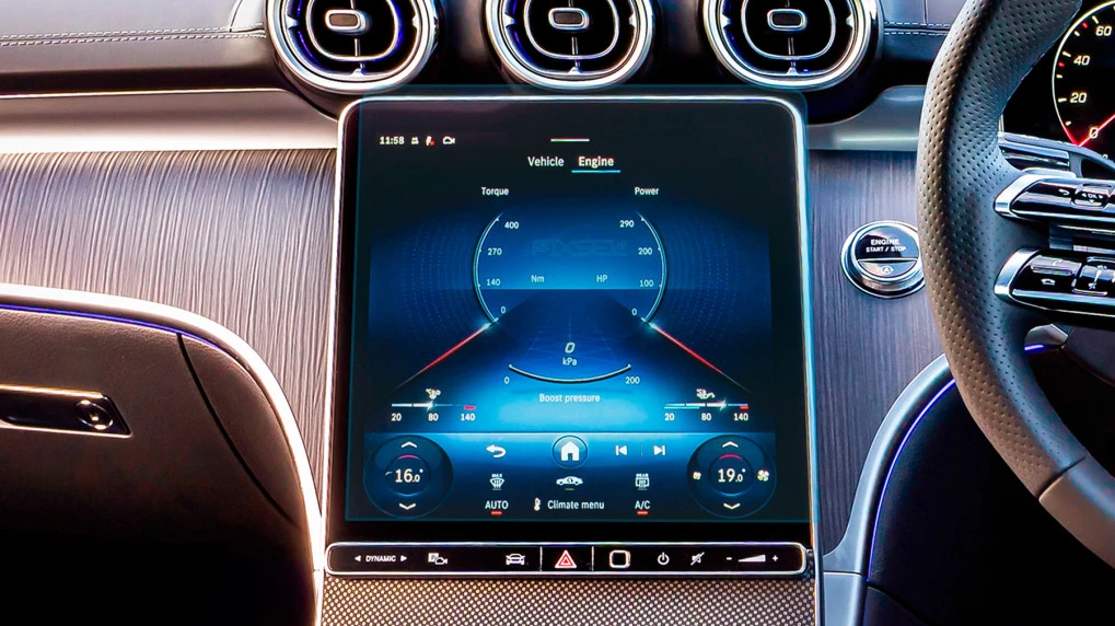 Pixsel car screen protector for MERCEDES BENZ CLE-CLASS - 13.5“ 2023 -