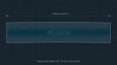 Pixsel car dashboard screen protector for HYUNDAI SANTA FE - 27.4“ 2024 -