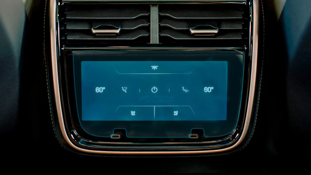 Pixsel car rear climate-control screen protector for RIVIAN R1T - 8.4“ 2022 -