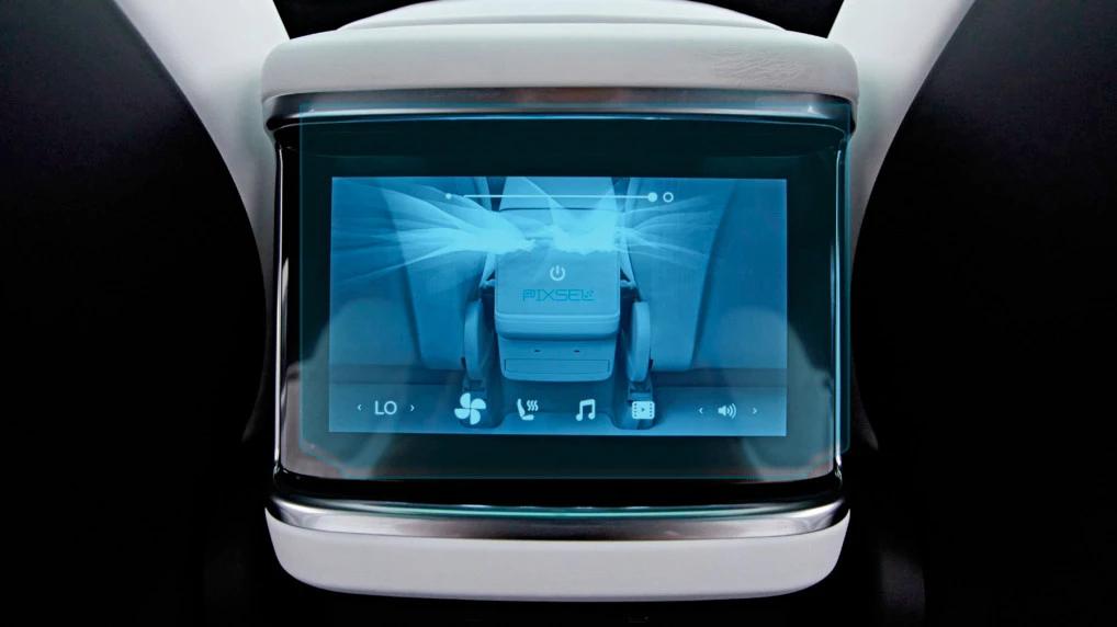 Pixsel car rear monitor screen protector for TESLA MODEL X PLAID - 10.1“ 2023 -