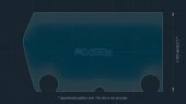 Pixsel car screen protector for LEXUS RZ - 16.3“ 2023 -