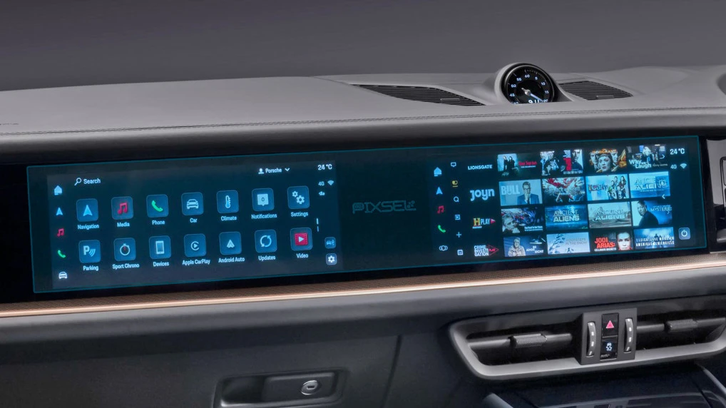 Pixsel car screen protector for PORSCHE CAYENNE - 26.9“ 2023 -