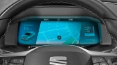 Pixsel car dashboard screen protector for SEAT LEON - 9.9“ 2021 - 2024