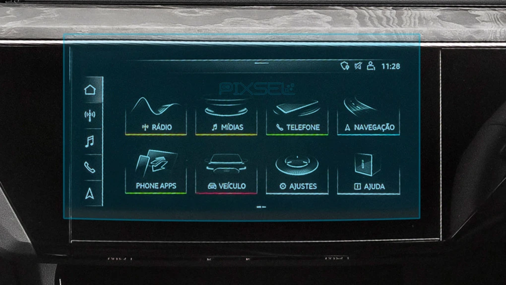 Pixsel car screen protector for AUDI Q8 E-Tron - 11.3“ 2022 - 2025