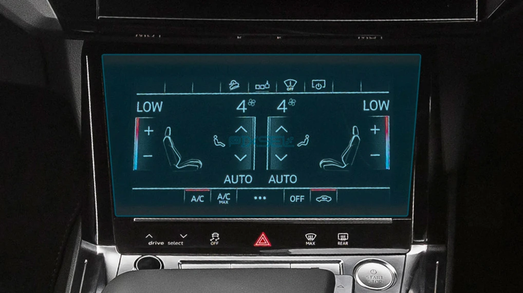 Pixsel car climate-control screen protector for AUDI Q8 E-Tron - 10.2“ 2022 - 2025