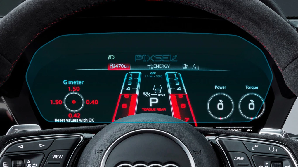 Pixsel car dashboard screen protector for AUDI A3 / S3 / RS3 - 11.9“ 2020 -