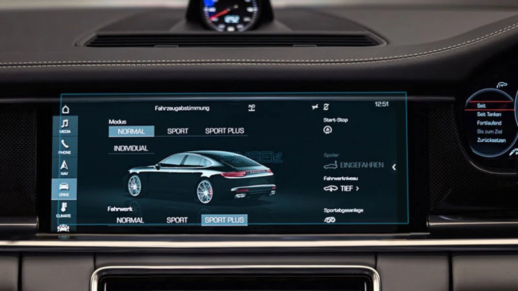 Pixsel car screen protector for PORSCHE PANAMERA - 13.6“ 2017 - 2023