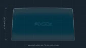 Pixsel car screen protector for MG HS - 12“ 2018 - 2024