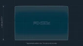 Pixsel car rear monitor screen protector for ROLLS ROYCE CULLINAN - 13.4“ 2018 - 2024