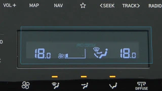 Pixsel car climate-control screen protector for HYUNDAI TUCSON - 4.9“ 2020 - 2023