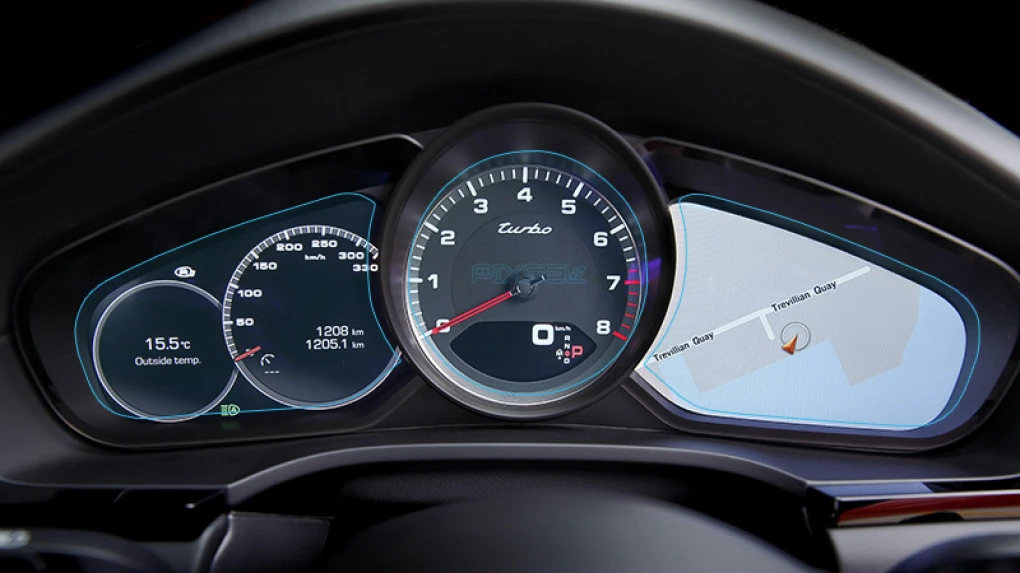 Pixsel car dashboard screen protector for PORSCHE PANAMERA - 17.4“ 2017 - 2023