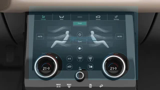Pixsel car climate-control screen protector for LAND ROVER RANGE ROVER EVOQUE - 11.9“ 2019 - 2023