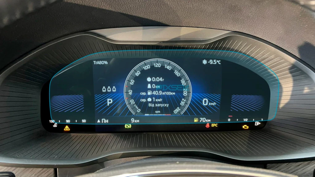 Pixsel car dashboard screen protector for SKODA KODIAQ - 12.6“ 2024 -