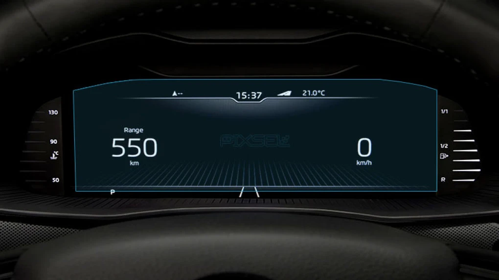 Pixsel car dashboard screen protector for SKODA KODIAQ - 9.9“ 2017 - 2024