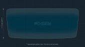 Pixsel car rear climate-control screen protector for ZEEKR 001 - 7.1“ 2024 -