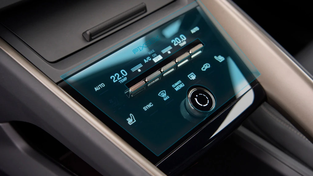 Pixsel car climate-control screen protector for PORSCHE MACAN - 9“ 2024 -