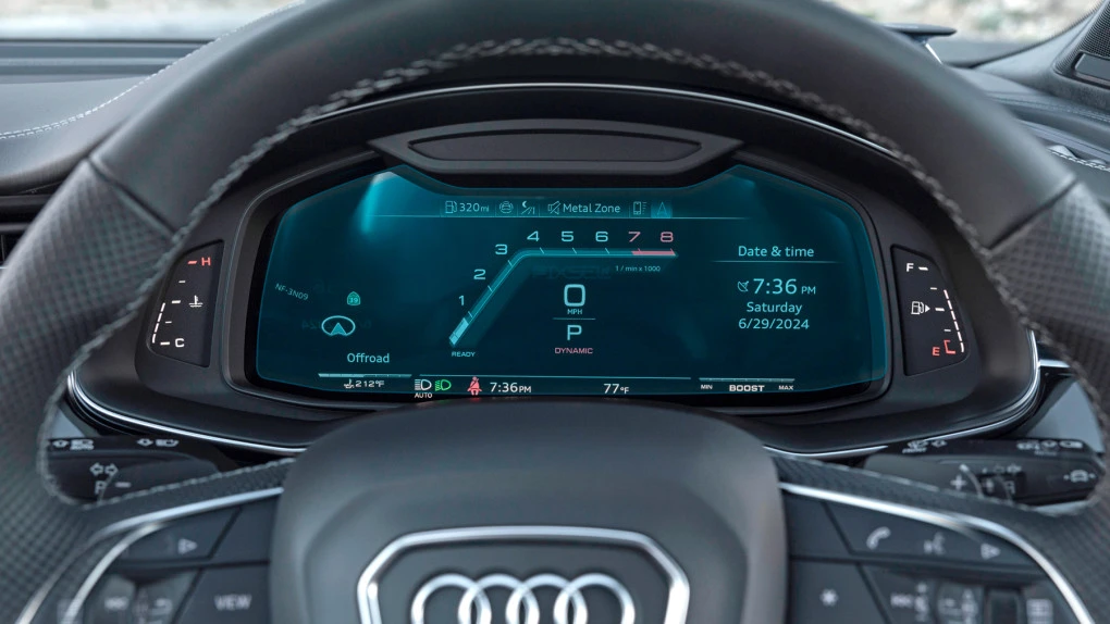 Pixsel car dashboard screen protector for AUDI Q7 / SQ7 / RSQ7 - 12“ 2024 -