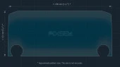 Pixsel car screen protector for MITSUBISHI OUTLANDER - 12.8“ 2022 -