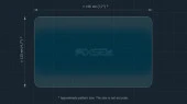 Pixsel screen protector for moto speedometer CFMOTO CFORCE 850 TOURING 9“