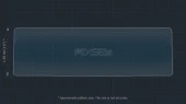 Pixsel car rear climate-control screen protector for LAMBORGHINI URUS - 6.6“ 2024 -