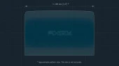 Pixsel car rear climate-control screen protector for DENZA D9 - 8.8“ 2022 -