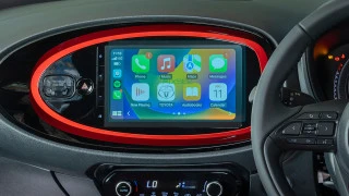 Pixsel car screen protector for TOYOTA AYGO - 9.8“ 2022 - 2025