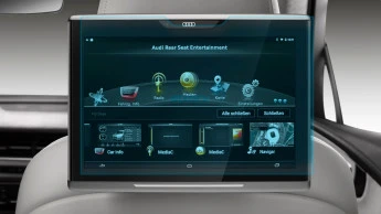 Pixsel car rear monitor screen protector for AUDI Q7 / SQ7 / RSQ7 - 11.4“ 2015 - 2018