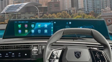 Pixsel for widescreen cockpit screen protector for PEUGEOT 5008 - 27.9“ 2025 -