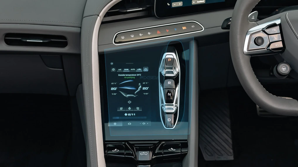 Pixsel car climate-control screen protector for MG CYBERSTER - 12“ 2025 -